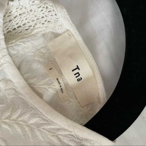 TNA white open back top - Picture 3 of 3